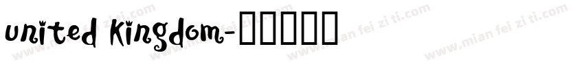 United Kingdom字体转换